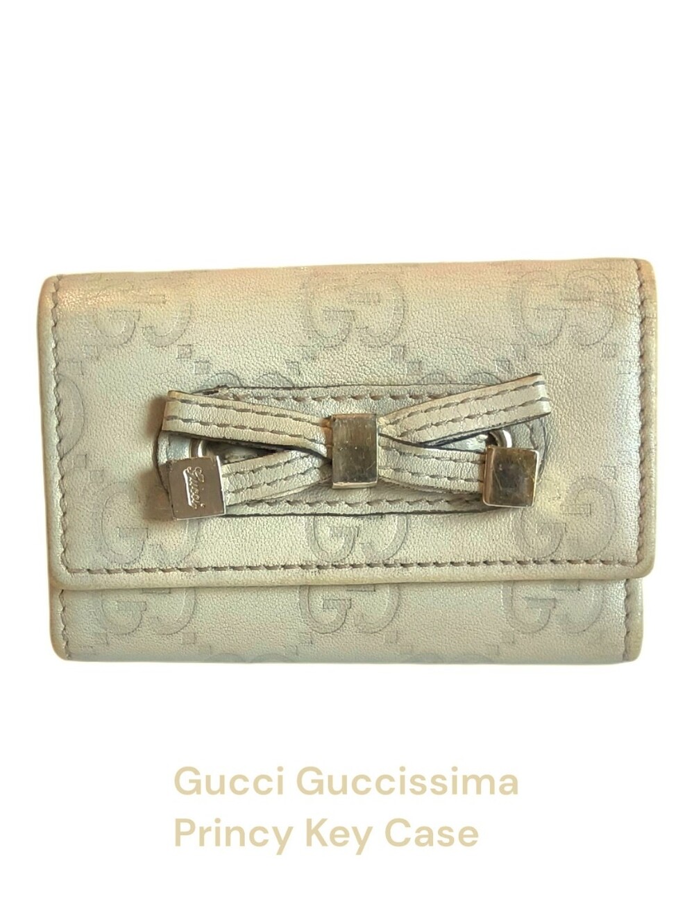 Gucci Guccissima Princy Key Case Holder